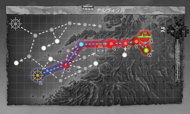 【艦これ2025秋イベ】E2-3 装甲破砕 ギミック4 条件編成【逆転！ナルヴィク攻防戦】 | キトンの艦これ攻略ブログ
